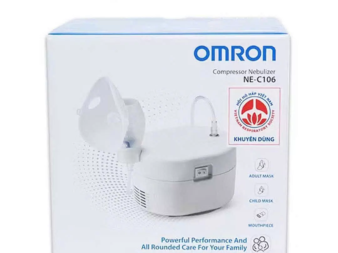 Máy xông mũi họng, khí dung OMRON NE-C106 chính hãng