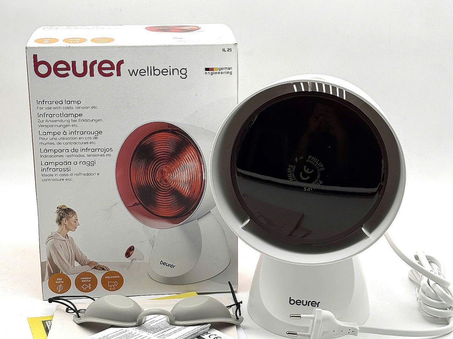 Đèn Hồng Ngoại Trị Liệu Beurer IL21