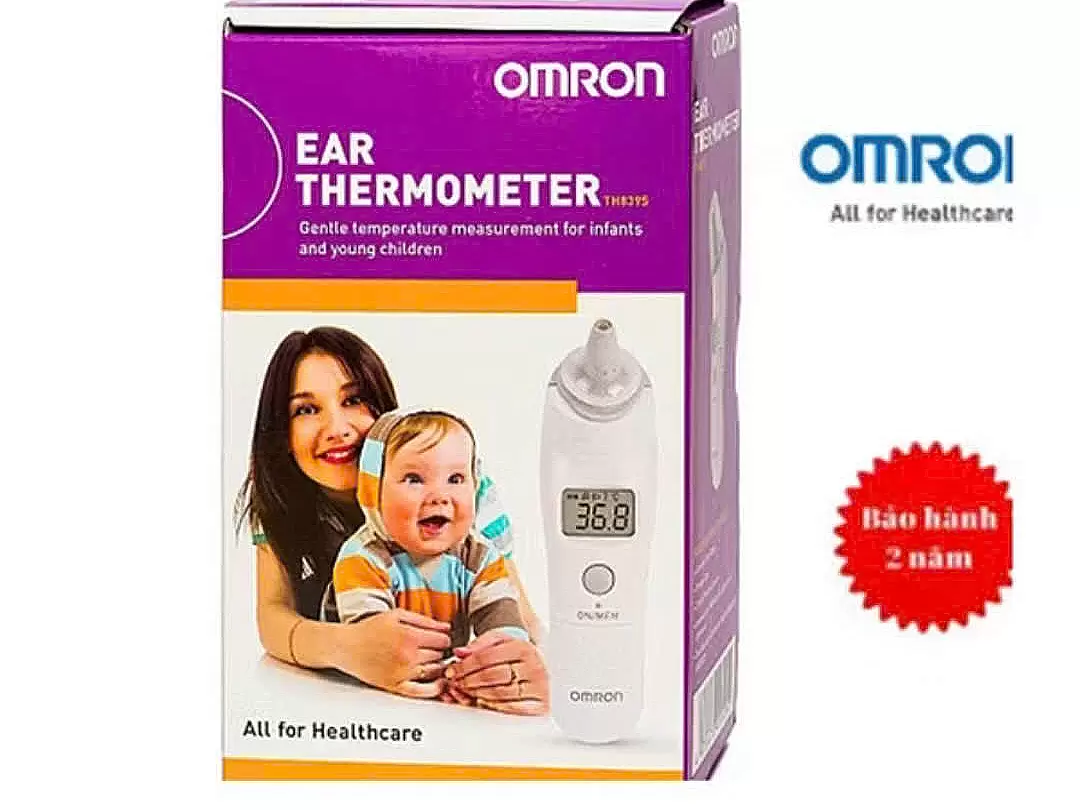 Nhiệt kế điện tử đo tai OMRON TH839S, nhiệt kế hồng ngoại cho kết quả chỉ trong 1 giây (Nhật Bản)
