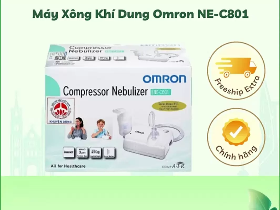 Máy xông khí dung Omron NE-C801