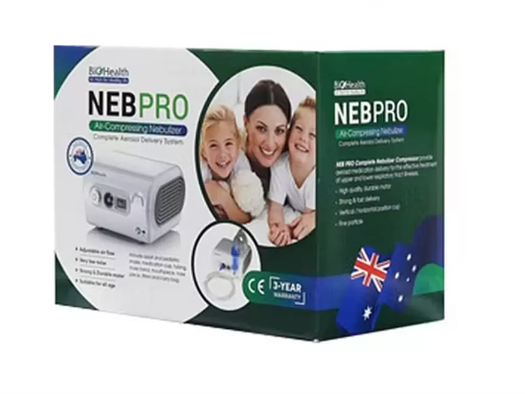 Máy xông khí dung, máy xông mũi họng Biohealth Neb Pro (Úc)