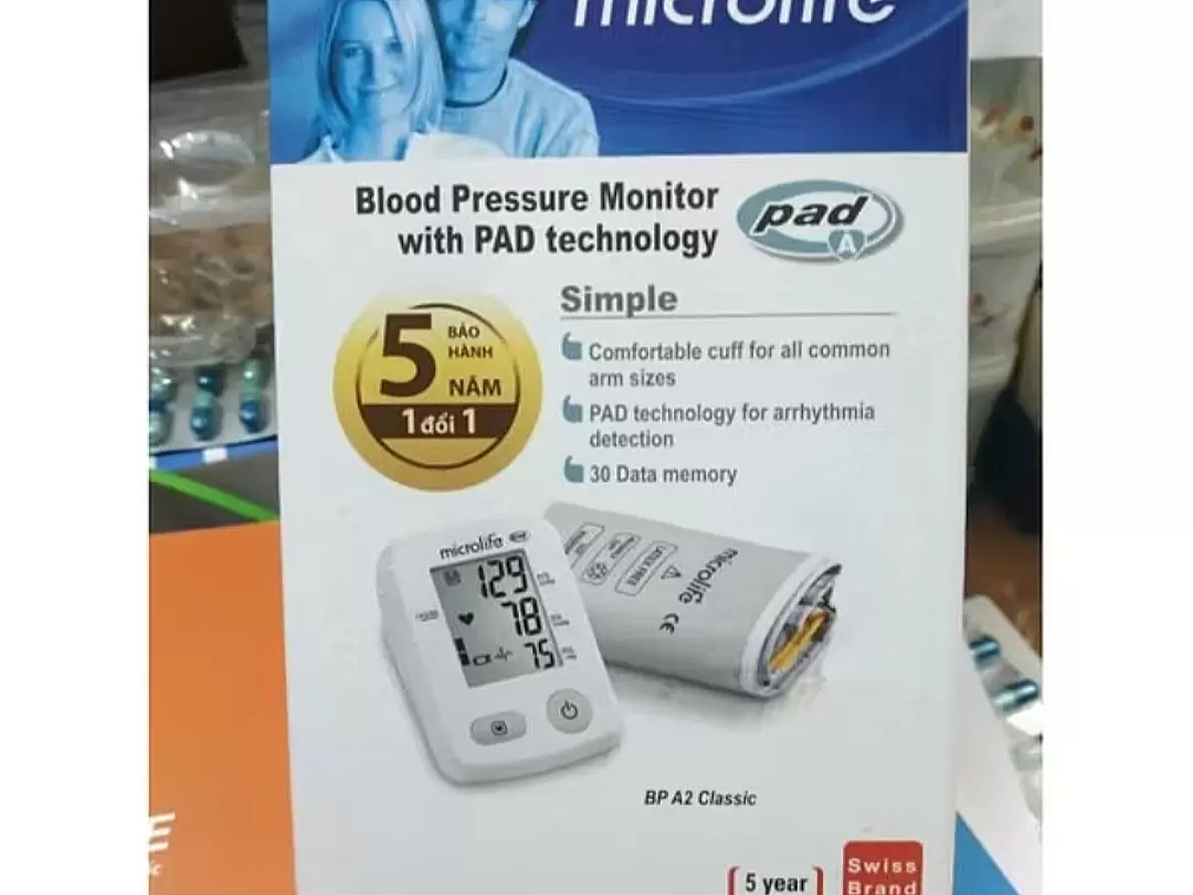 Máy Đo Huyết Áp Microlife BP A2 CLASSIC