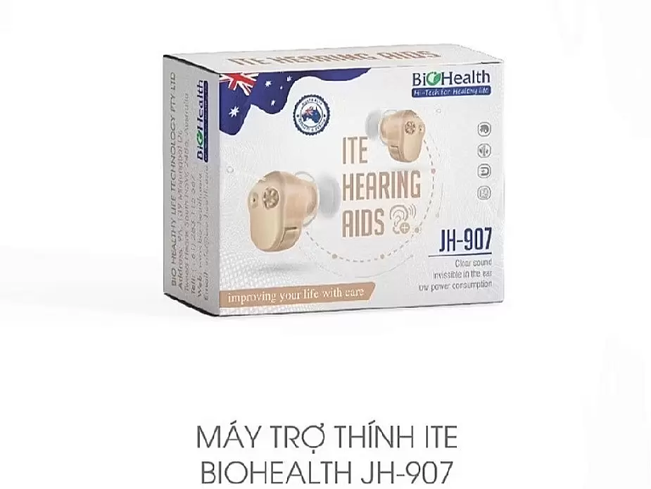Máy trợ thính nhét tai không dây BioHealth JH-907