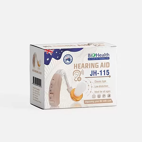 Máy trợ thính đeo tai không dây BioHealth JH-115 tai nghe trợ thính khuyếch đại