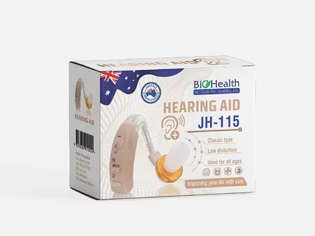 Máy trợ thính đeo tai không dây BioHealth JH-115 tai nghe trợ thính khuyếch đại