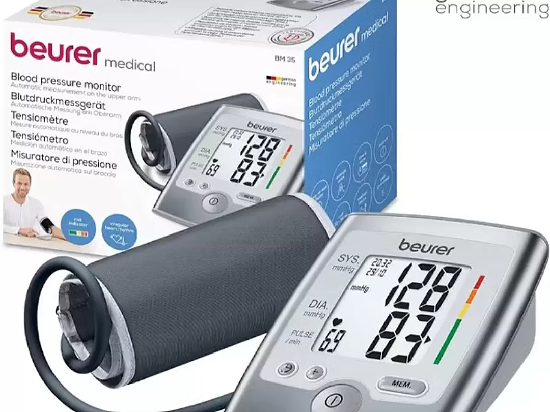 Máy đo huyết áp bắp tay BEURER BM35