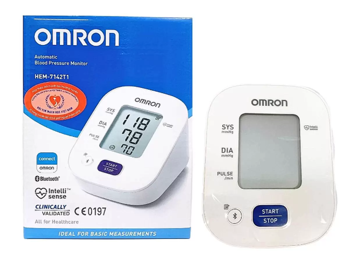 Máy Đo Huyết Áp Bắp Tay Omron HEM-7142T2