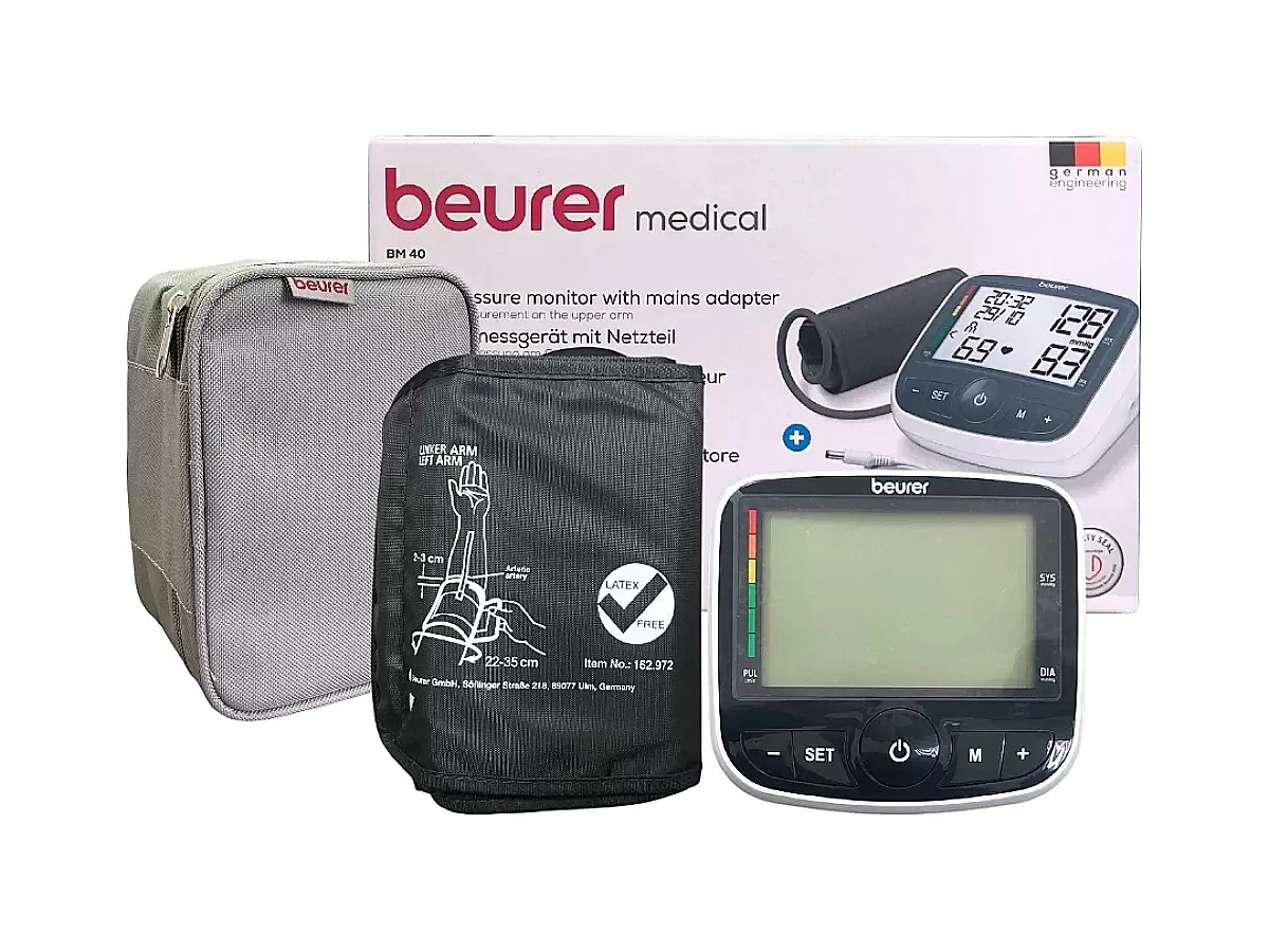 Máy đo huyết áp bắp tay beurer BM 40