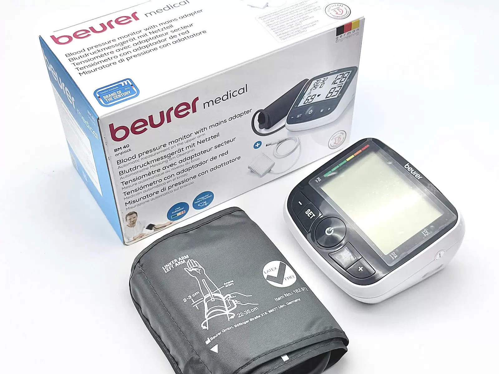 Máy đo huyết áp bắp tay beurer BM 40