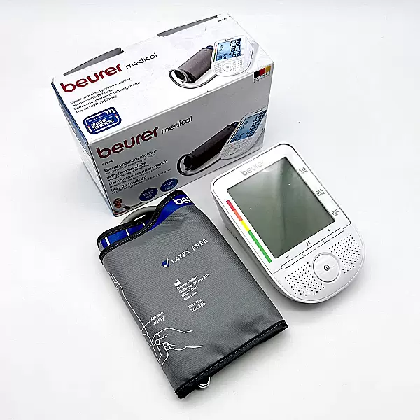 Máy đo huyết áp bắp tay Beurer BM 49 có giọng nói