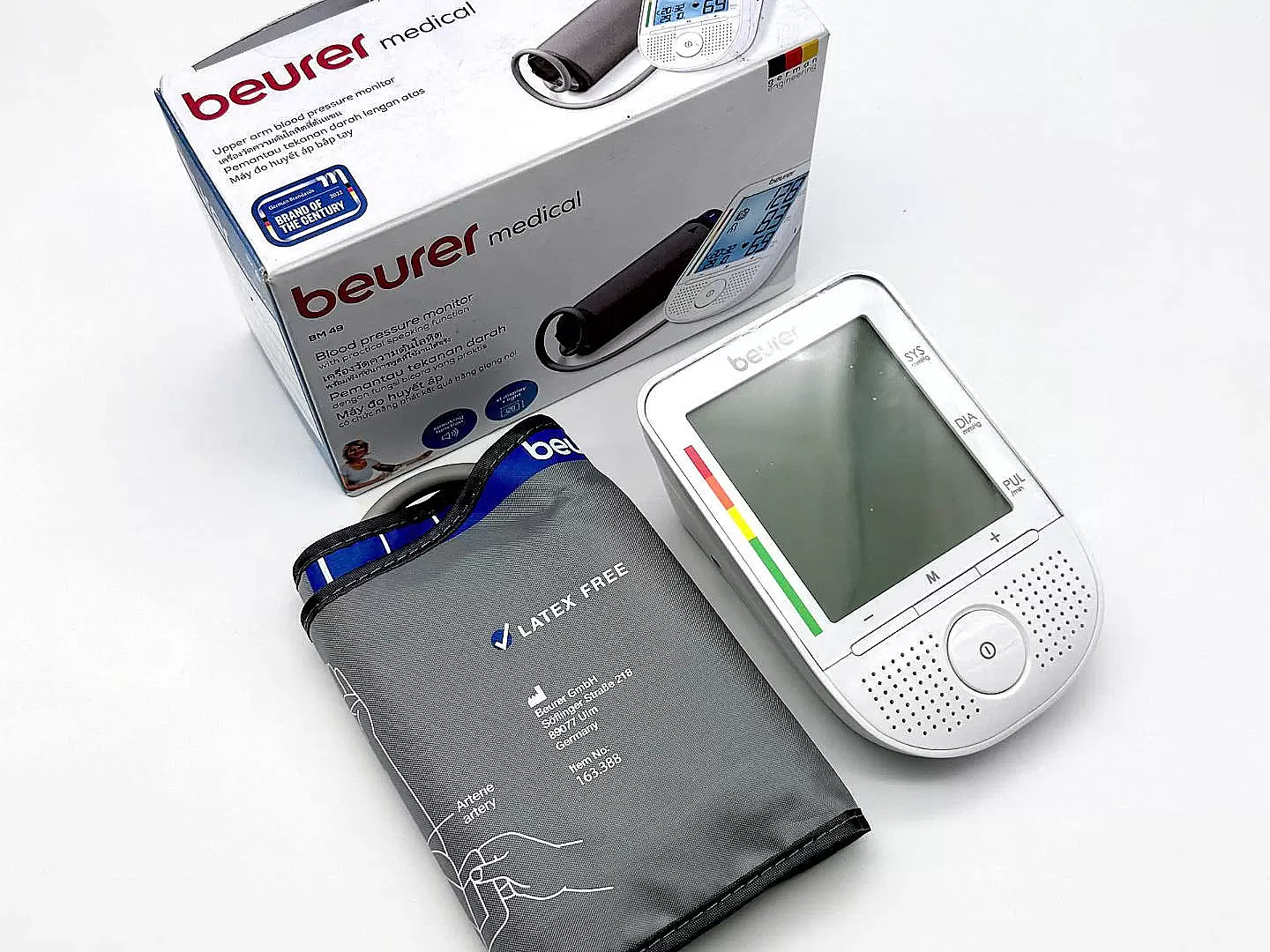 Máy đo huyết áp bắp tay Beurer BM 49 có giọng nói