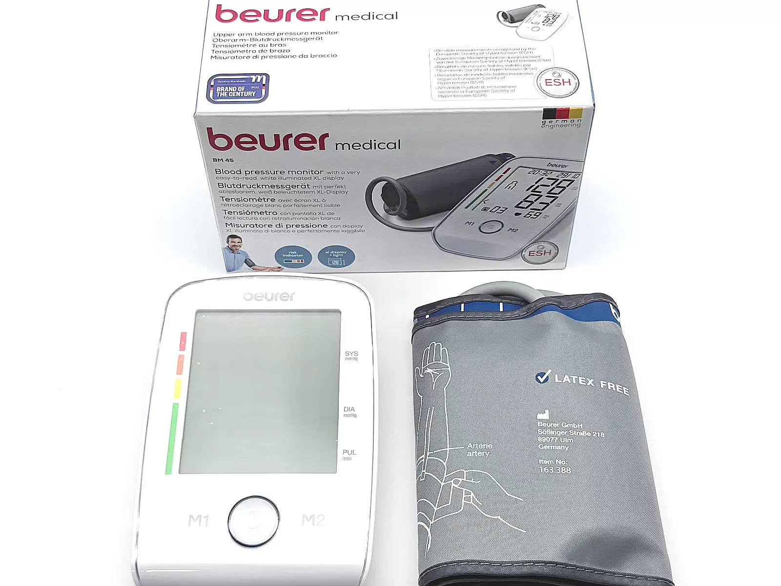Máy đo huyết áp bắp tay Beurer BM45