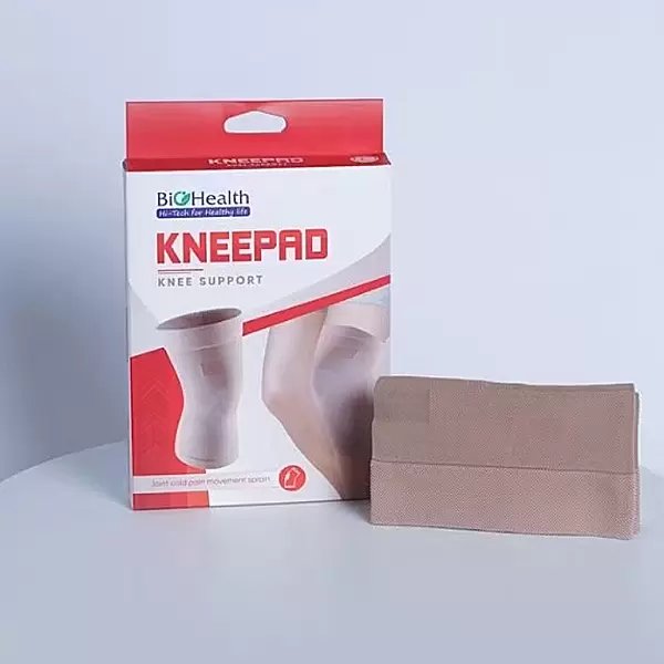 Đai Hỗ Trợ Khớp Gối BIOHEALTH KneePad, Chất Liệu Co Giãn Tốt, Hỗ Trợ Vận Động Mạnh