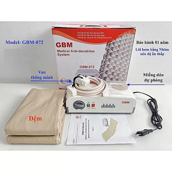 Đệm Hơi Chống Loét GBM-072