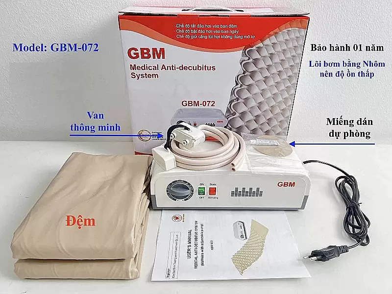 Đệm Hơi Chống Loét GBM-072