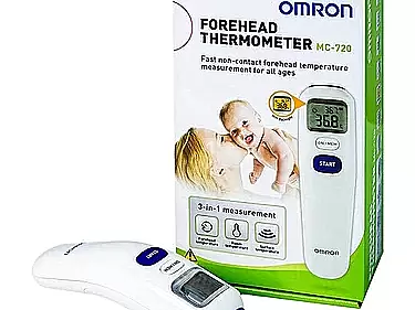 Nhiệt kế hồng ngoại đo trán Omron MC-720