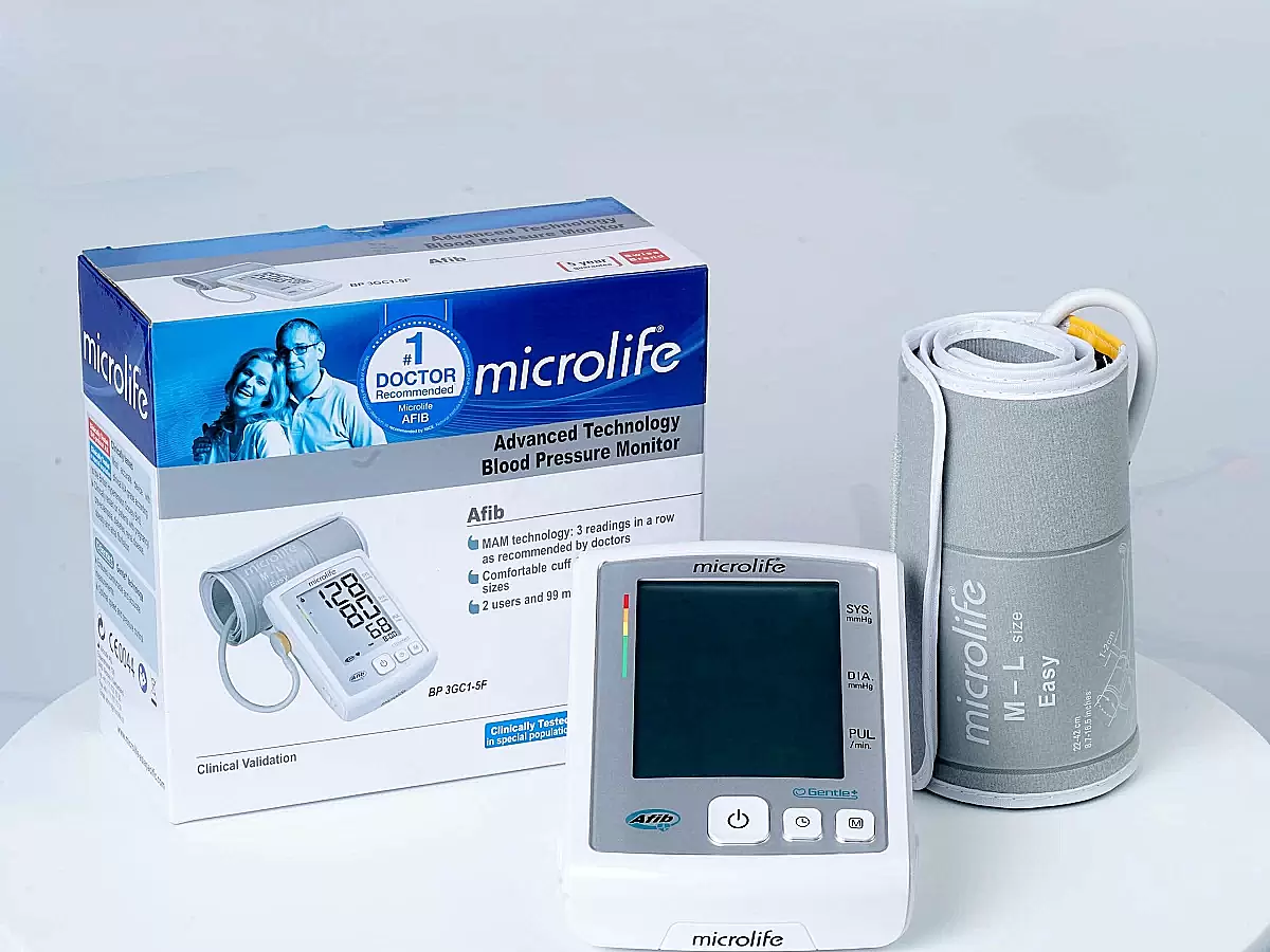 Máy đo huyết áp bắp tay Microlife A5 (BP 3GC1-5F)