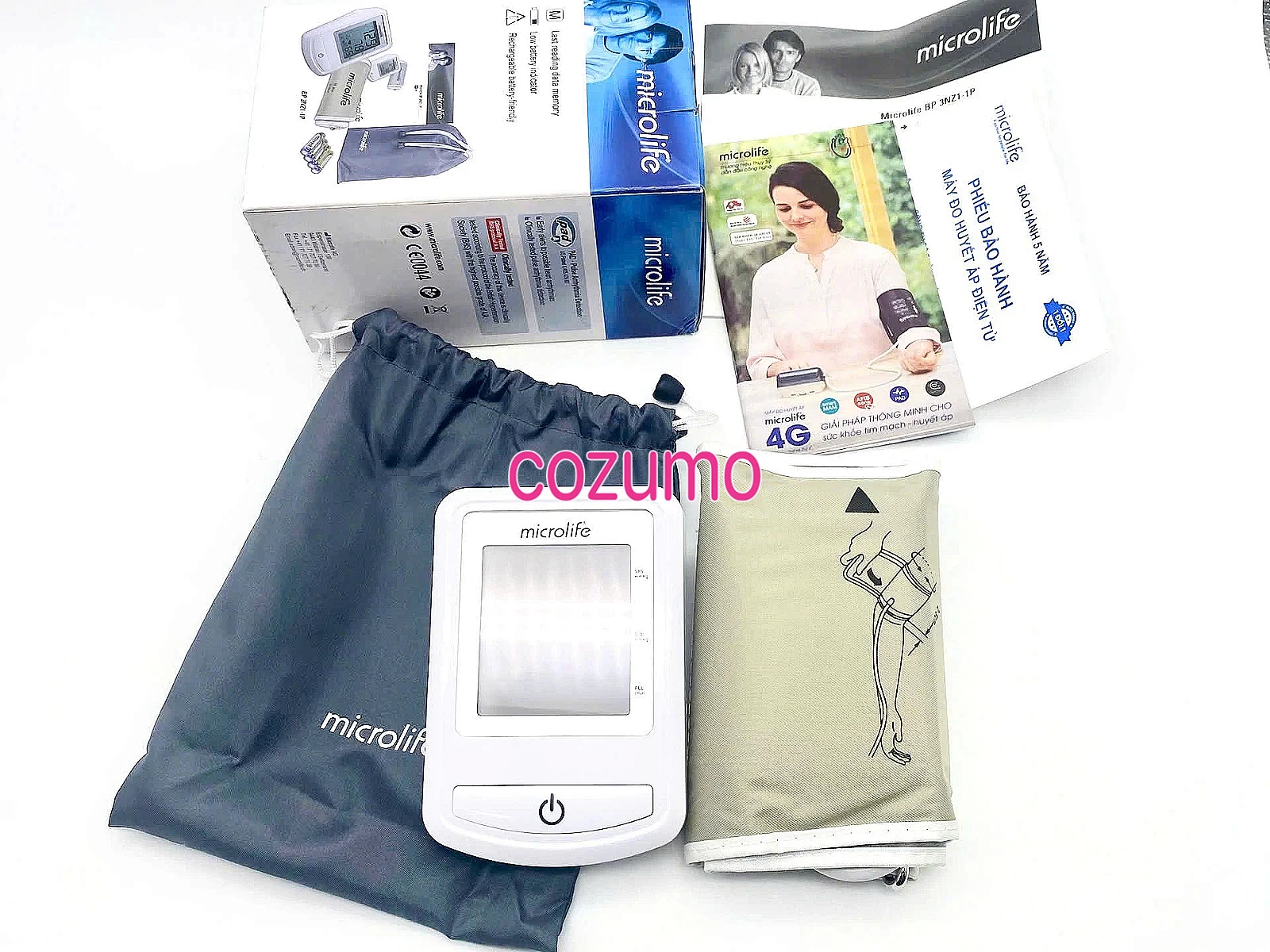 Máy đo huyết áp bắp tay Microlife 3NZ1-1P