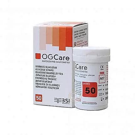 Que thử đường huyết OGCare (50 que)