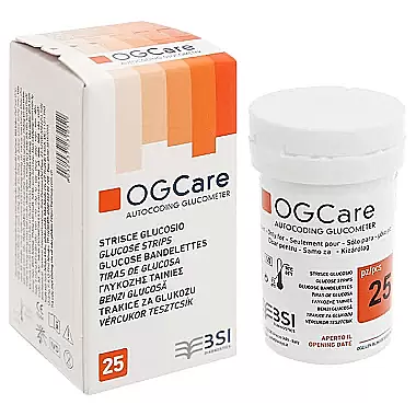 Que thử đường huyết OGCare (25 que)