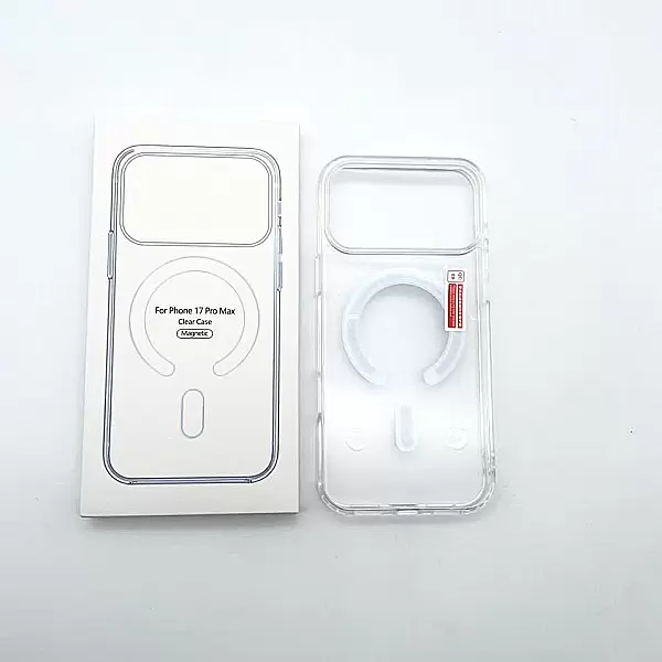 Ốp lưng Clear Case Magnetic trong suốt dành cho iPhone 17 Pro Max