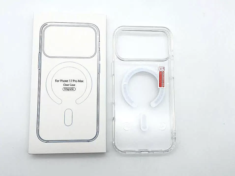 Ốp lưng Clear Case Magnetic trong suốt dành cho iPhone 17 Pro Max