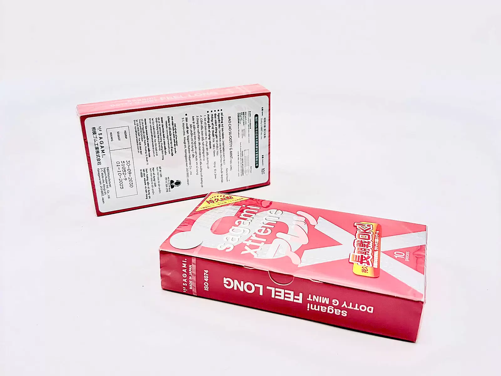 Bao cao su có gai Sagami Xtreme Feel Long 10 bao